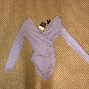Topshop long sleeve body suit